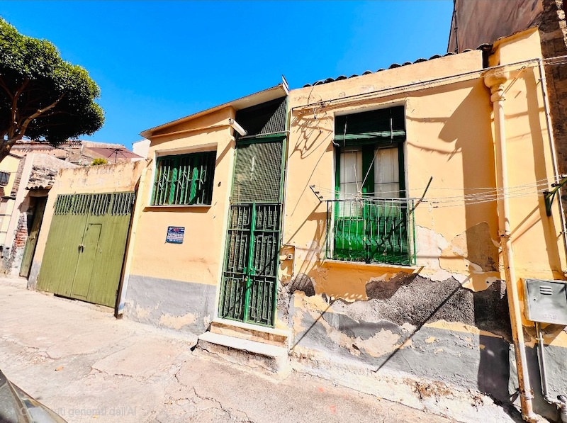 CASA SINGOLA CON GARAGE – ZONA SAN FRANCESCO – ADRANO